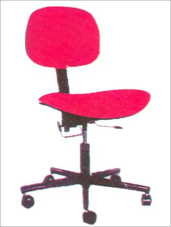 Armless Fabric Swivel Chair