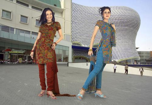 Printed Ladies Suit