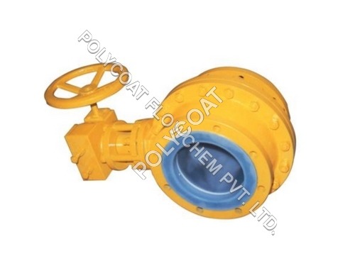 PTFE Lined Gear Operated Ball Valve