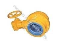 PTFE Lined Gear Operated Ball Valve