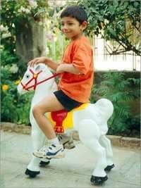 Galvenizing & Fibreglass Galloping Horse Toy