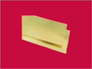 Yellow Color Brass Sheet