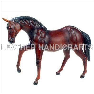 Leather Stuffed Horse