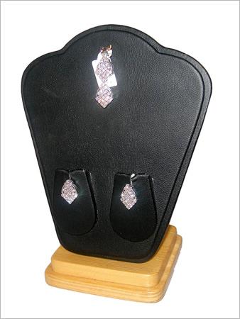 Diamond Pendant with Earrings