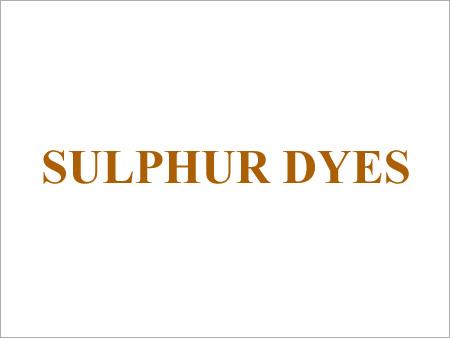 Sulphur Dyes