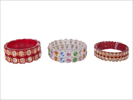 Colorful Beaded Bangles
