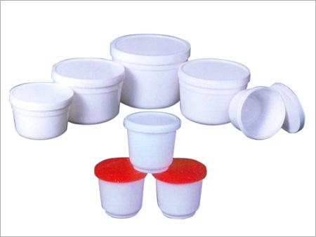Plastic Thread & Push Lid type Container