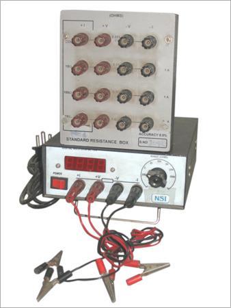Digital Milliohm Meter & Std.Res.Box.