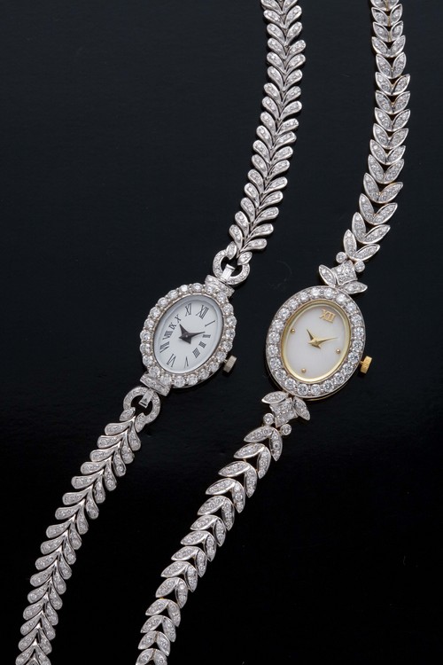 Ladies Watches With Full Diamond Belt