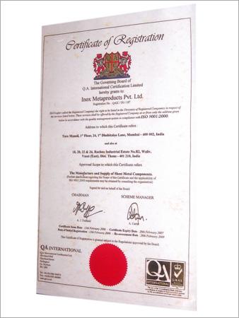 Sheet Metal Components