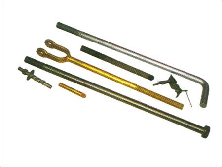 Foundations Bolts - M.S./H.T./S.S, Custom Diameter, Variable Length, Multiple Head Types | High Strength, Corrosion Resistant, Secure Fastening
