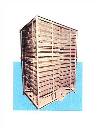 Trolleys with Aluminium Trays