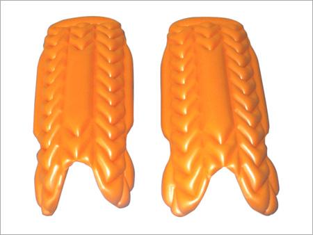 Shinguard - Plastic 15x8 cm Orange, 5 mm Thickness, CE Compliant | Impact Protection, Lightweight, Comfortable Fit, Durable, Easy Cleaning