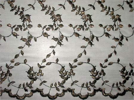 Net Embroidered Fabric