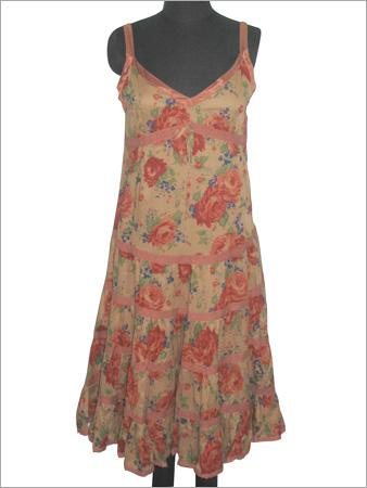 Woven & Knitted Ladies Wear - Cotton, Size Variations, Beige | Soft Fabric, Floral Print, Comfortable Fit, Durable, Stylish