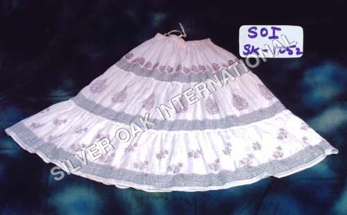 Hand Block Print Skirts