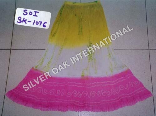 Jaipuri Bandhej Skirts