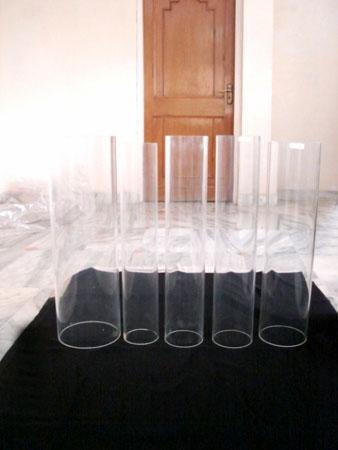 Acrylic Crystal Clear Pipes