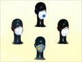Filtering Half Mask To Protects Against Particles, Ce Marked, Class En 140:2001