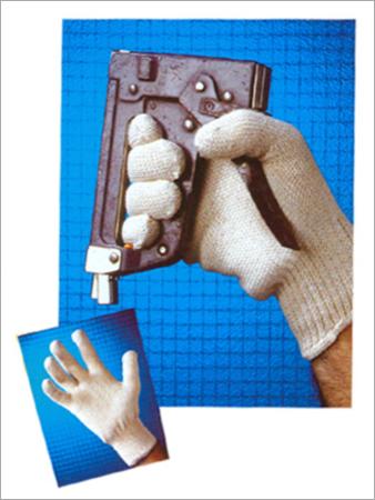 Cotton Knitted Seamless Gloves (string knit)