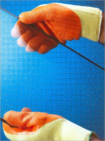 Natural- Latex on Poly Cotton Knitted Gloves