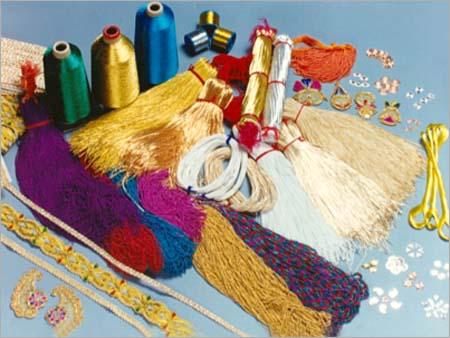 Threads & Embroidery Materials - Metal & Rayon, Various Sizes & Shades | Hand & Machine Embroidery, High Quality, Vibrant Colors, Wide Variety