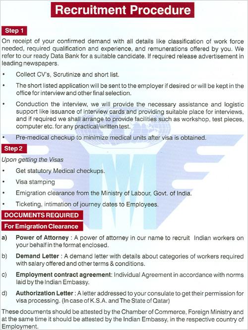 Recruitment Procedure