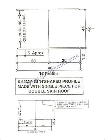 Cement Board Prefab Houses Section