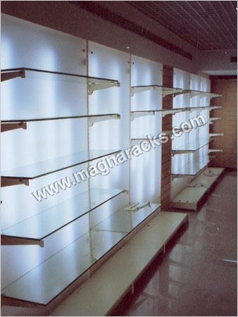 Glass Display Rack Capacity: Upto 30kg Kilogram(kg)