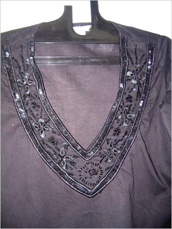 V Neck Ladies Kurta