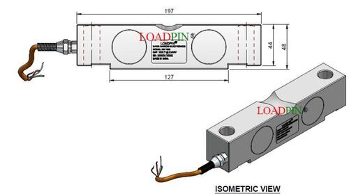 Double Ended Shear Beam Load Cell