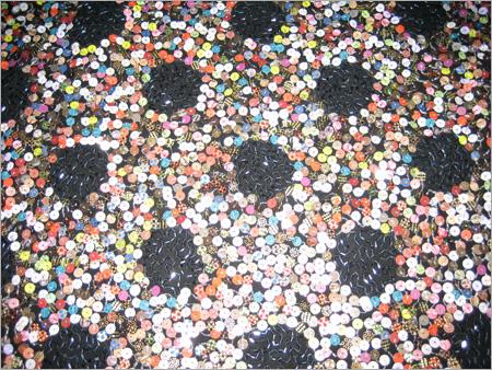 Silk Embroidered Fabric