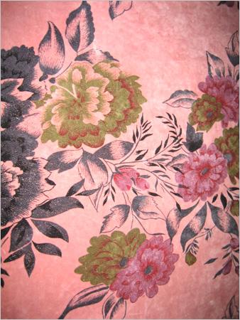 Cotton Printed Velvet Fabric