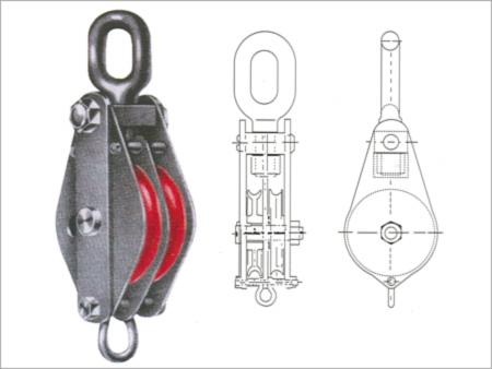 Double Sheave Pulley Block