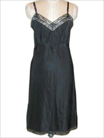 Black Rayon Slip