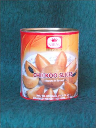 Chickoo Slices