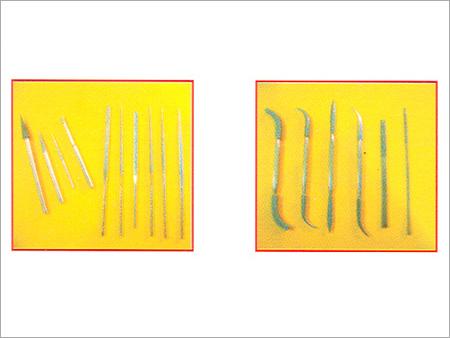 Diamond File, Angle Pin, Band Diamond File