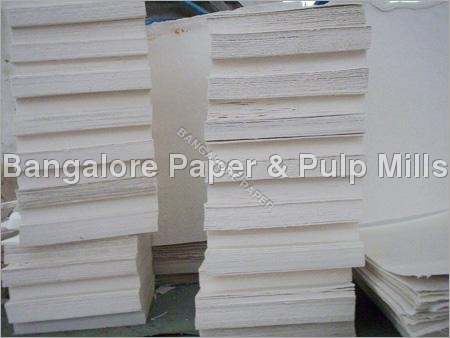 Cotton and PP Filter Paper & Pulp By THE BANGALORE PAPER & PULP MILLS