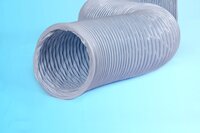 Flexible Hose - Pvc, 38 To 630mm Diameter, White Color, 10 To 15 Mtrs Length | Lightweight, Weather Resistant, Leak Proof, Anti-static