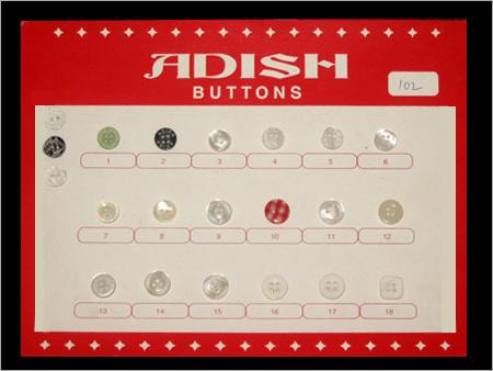Colorful Polyester Button 102