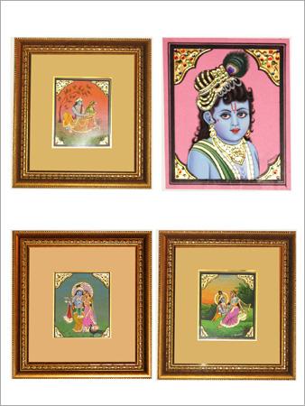 Tanjore Shri Krishna Paintings