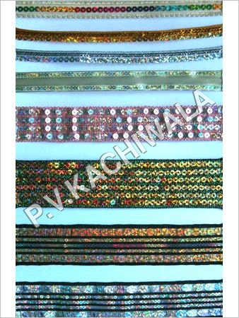 Multi Color Embroidered Sequin Laces