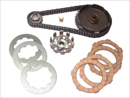 Clutch Plates, Clutch Housing & Clutch Chains