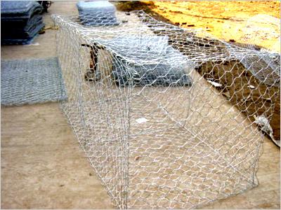 hexagonal dubble twisted wiremesh gabion boxes