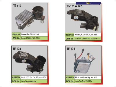 TE-119, TE-121, TE-123, TE-124 Regulator