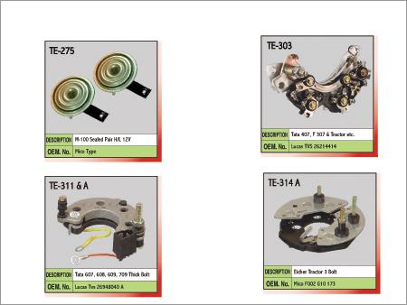 TE-275 TE-303 TE-311 TE-313 Rectifier Assembly