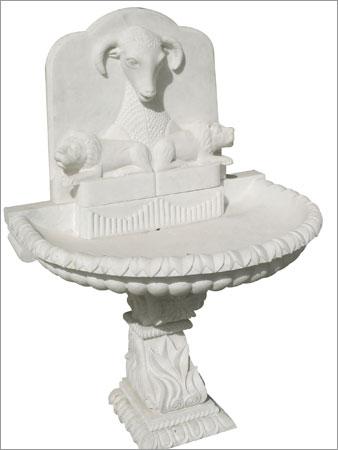 Deer and Lion Wash Basin