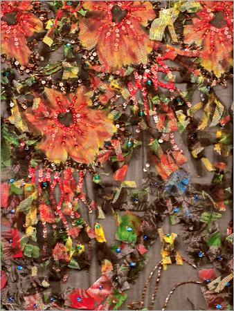Embroidered fabrics