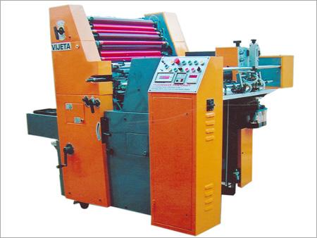 Single colour sheetfed off set Printing Machine