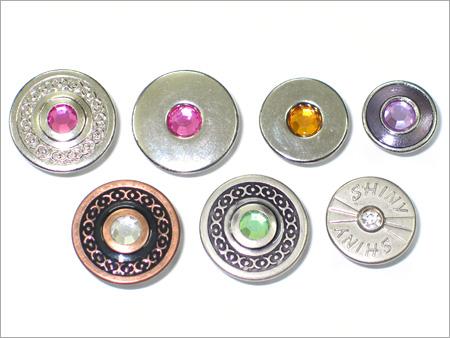 Metallic Garment Buttons